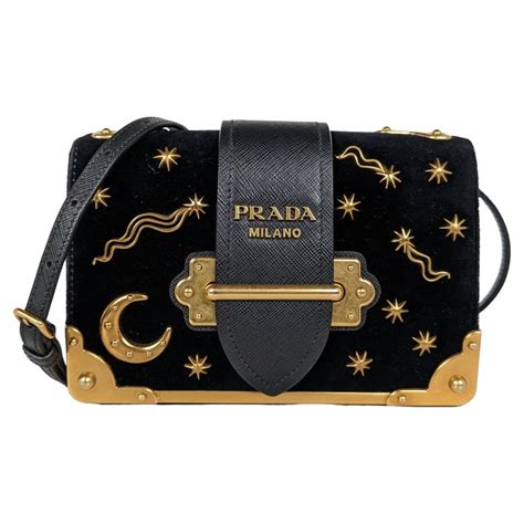 prada purse with crescent moon and stars|prada fashion handbags.